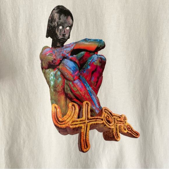 Travis Scott Utopia B1 White T-shirt size medium - Picture 5 of 5